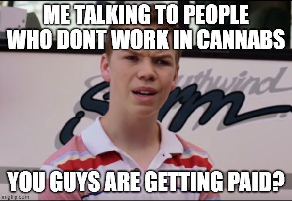 You're getting Paid?