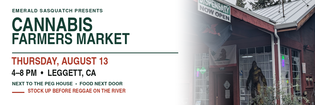 Emerald Sasquatch Cannabis Farmers Market