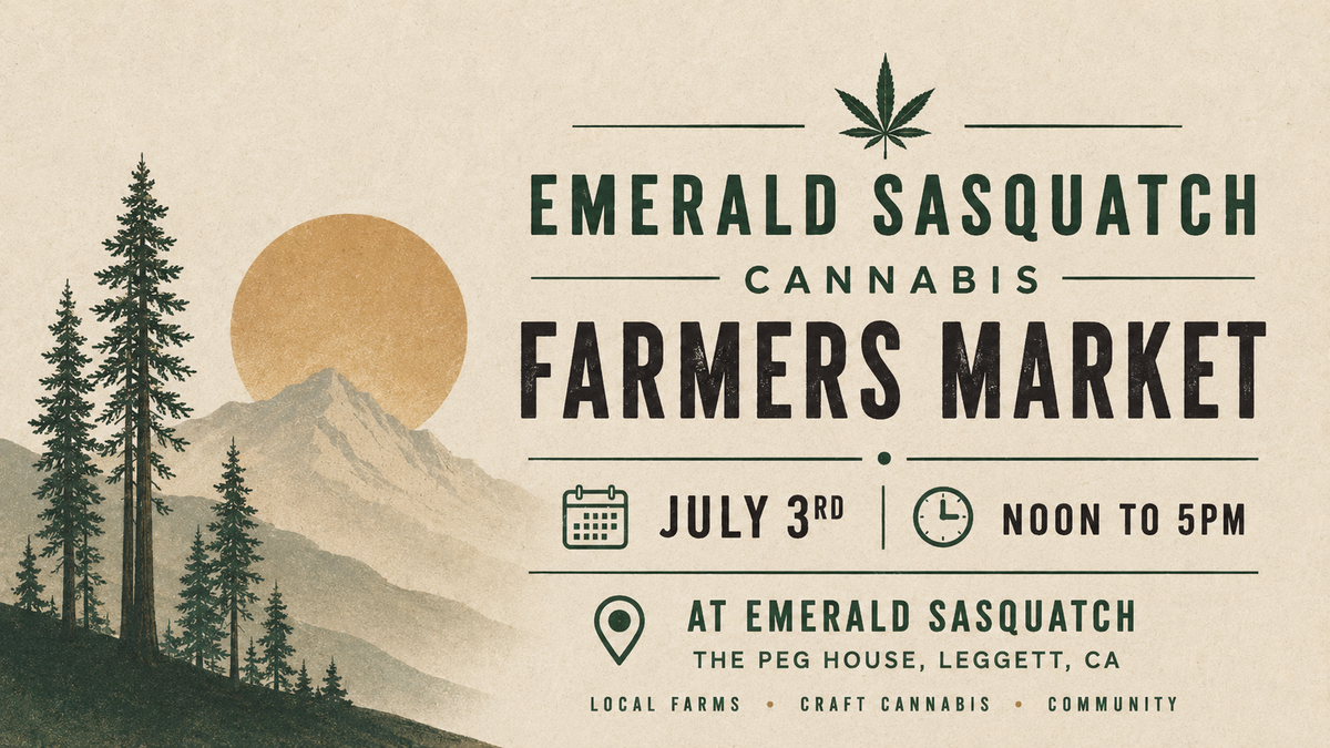Emerald Sasquatch Cannabis Farmers Market