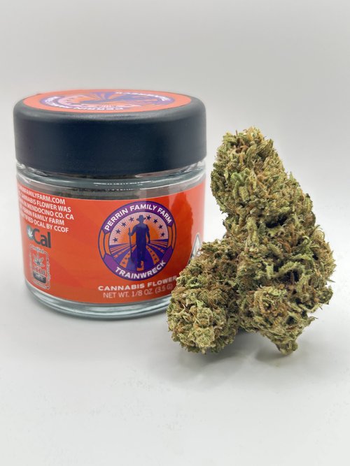 default image for Trainwreck 3.5g Flower from Perrin Family Farm