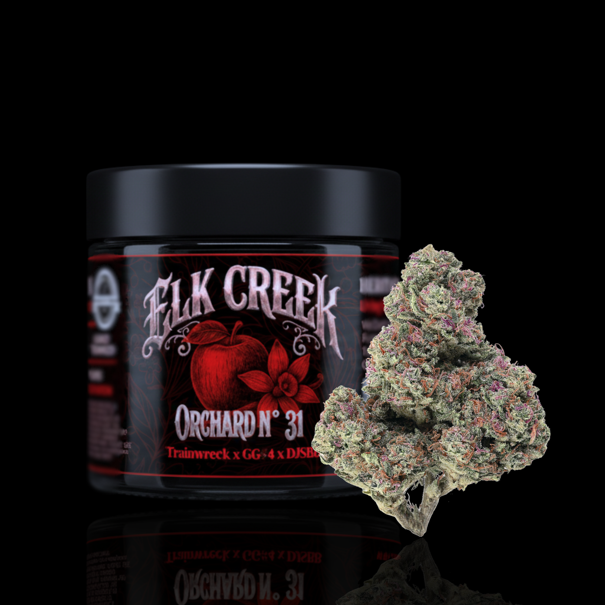 default image for Orchard 31 1/8 OZ Jar from Elk Creek Genetics