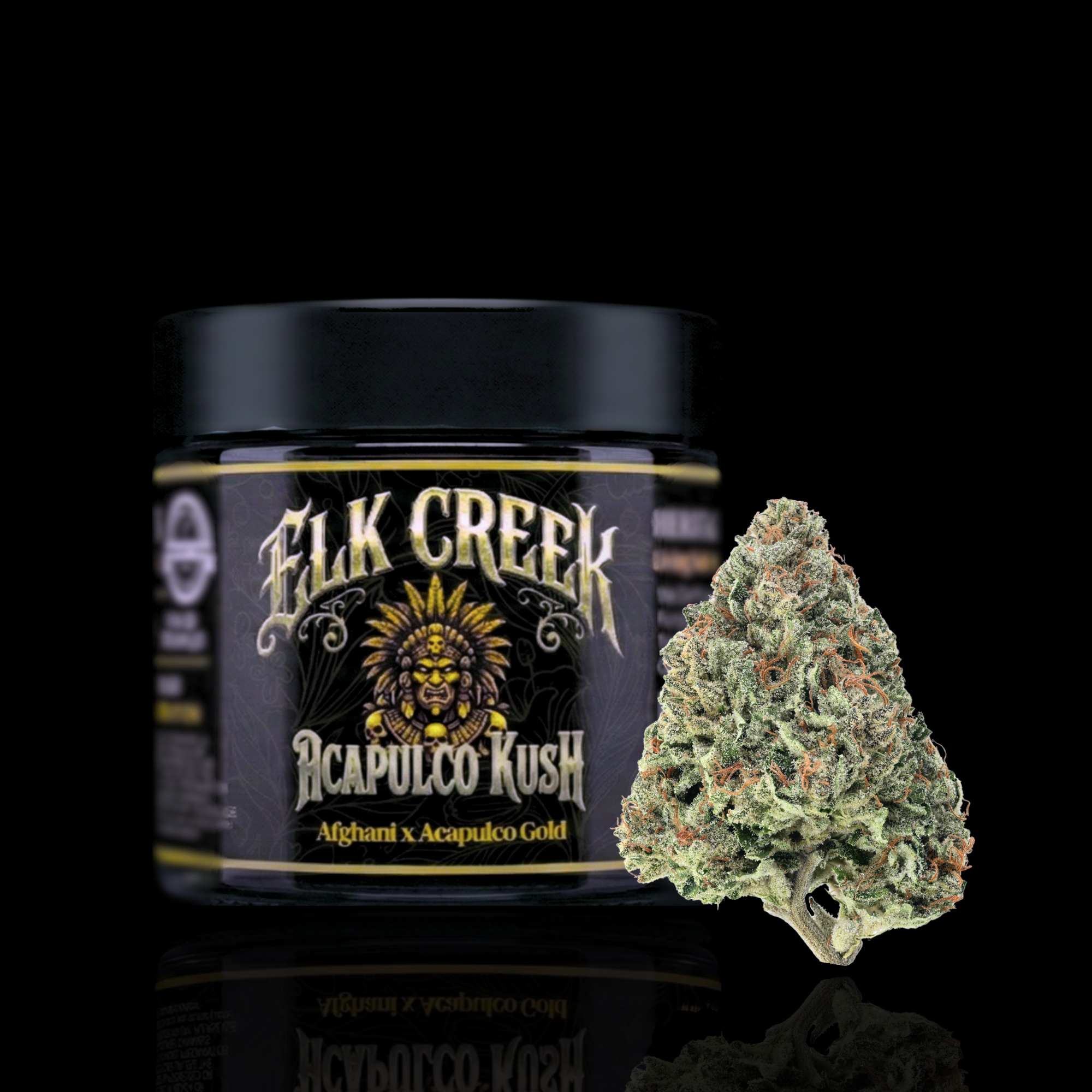 default image for Acapulco Kush 1/8 OZ Jar from Elk Creek Genetics
