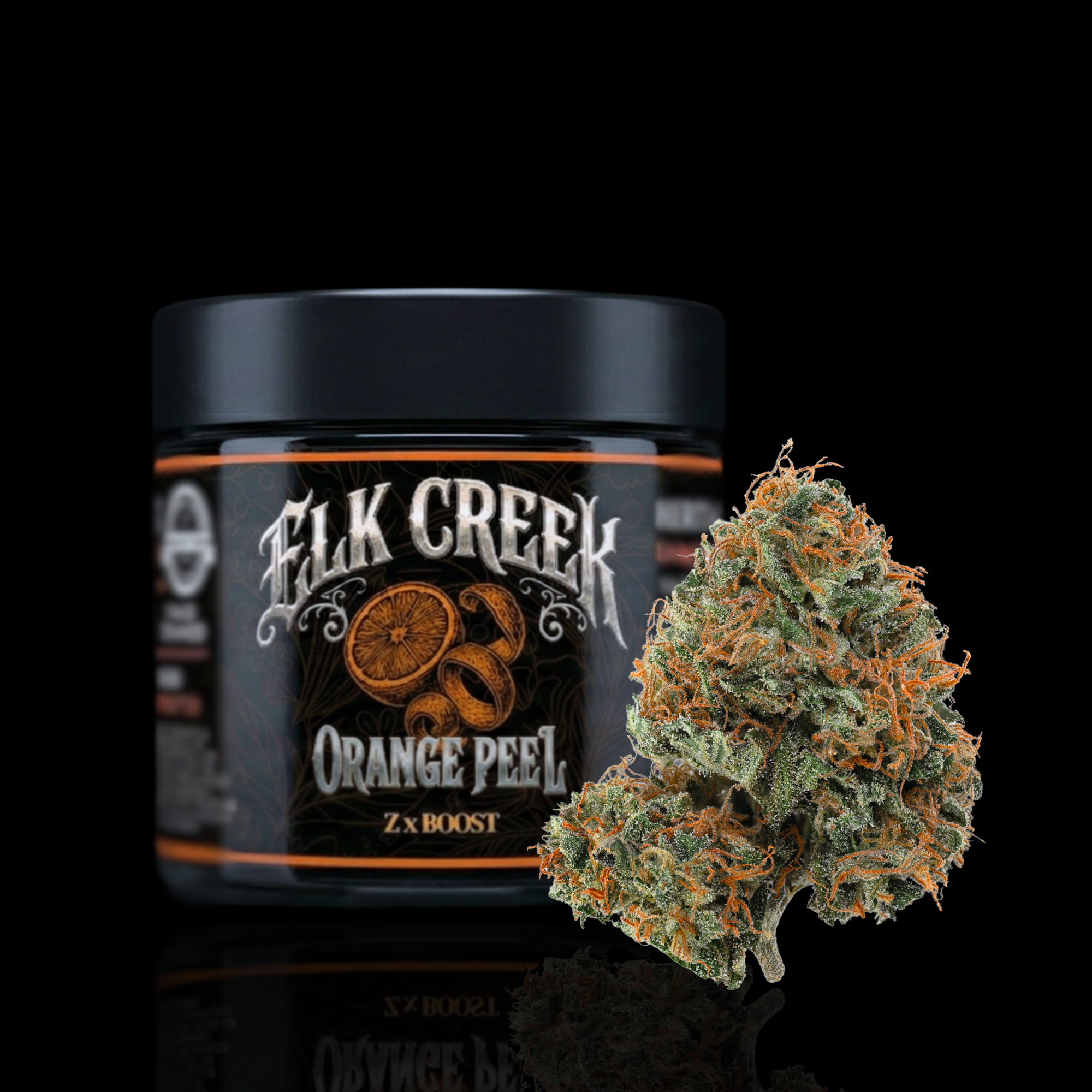 default image for Orange Peel 1/8 OZ Jar from Elk Creek Genetics